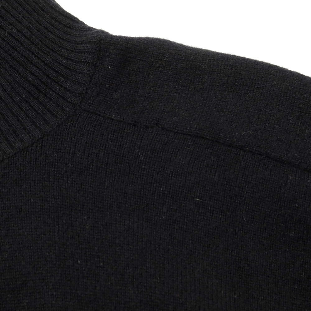 [Used] Brunello Cucinelli High Gauge Wool Cashmere Turtleneck Knit Black [Size 46] [BLK] [A/W] [Condition Rank C] [Men&