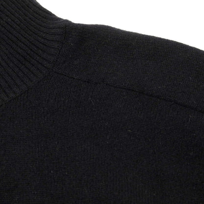 [Used] Brunello Cucinelli High Gauge Wool Cashmere Turtleneck Knit Black [Size 46] [BLK] [A/W] [Condition Rank C] [Men&