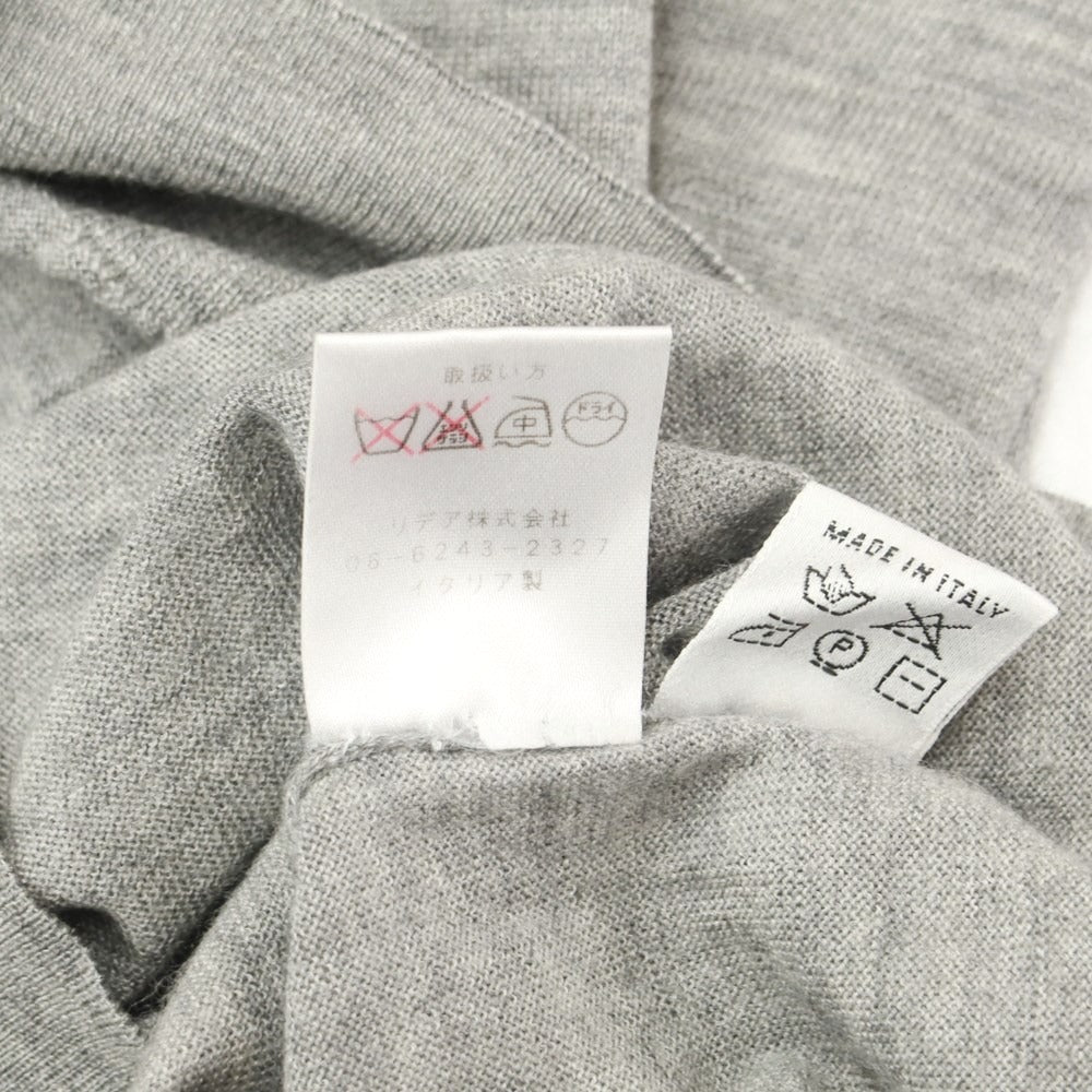 [Used] CRUCIANI High Gauge Cashmere Silk V-neck Knit Vest Gray [Size 48] [GRY] [A/W] [Condition Rank C] [Men&