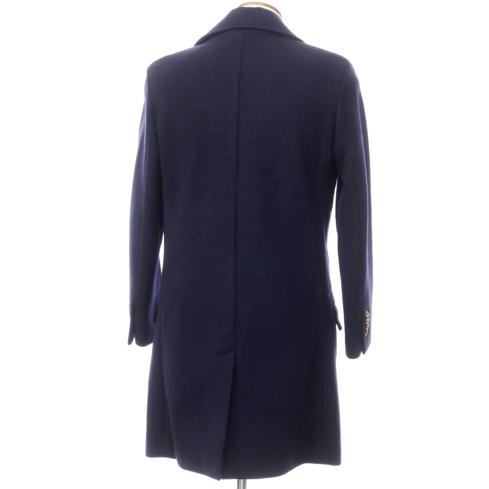 [Used] AMI Alexandre Mattiussi Wool Double Breasted Coat Navy [Size 46] [NVY] [A/W] [Condition Rank C] [Men&