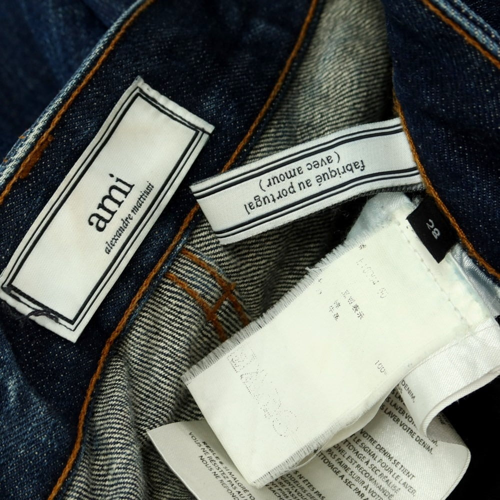 [Used] AMI Alexandre Mattiussi denim pants, navy [size 28] [NVY] [S/S/A/W] [Condition rank C] [Men&
