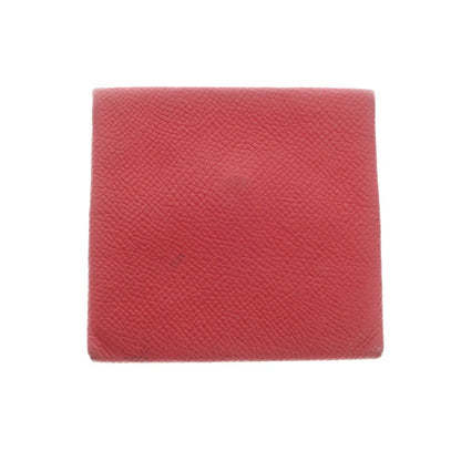 [Used] Hermes HERMES Embossed Leather Coin Case Red [RED] [S/S/A/W] [Condition Rank C] [Unisex] [768775]
 [EPD]