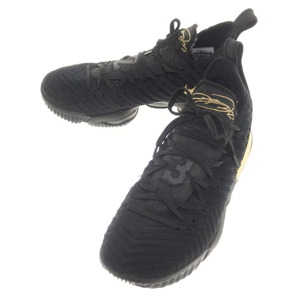 [Used] Nike NIKE LEBRON 16 Sneakers Black x Gold [Size 29cm] [BLK] [S/S/A/W] [Condition Rank C] [Men&