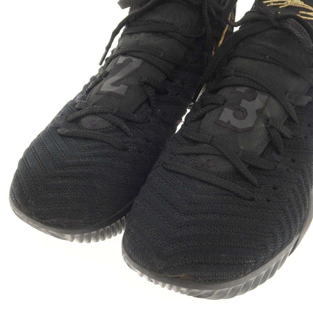 [Used] Nike NIKE LEBRON 16 Sneakers Black x Gold [Size 29cm] [BLK] [S/S/A/W] [Condition Rank C] [Men&