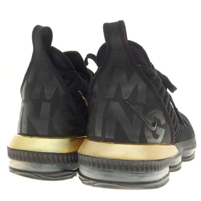 [Used] Nike NIKE LEBRON 16 Sneakers Black x Gold [Size 29cm] [BLK] [S/S/A/W] [Condition Rank C] [Men&