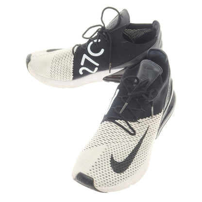 [Used] Nike NIKE AIR MAX 270 FLYKNIT sneakers white x black [Size 29cm] [WHT] [S/S/A/W] [Condition Rank C] [Men&