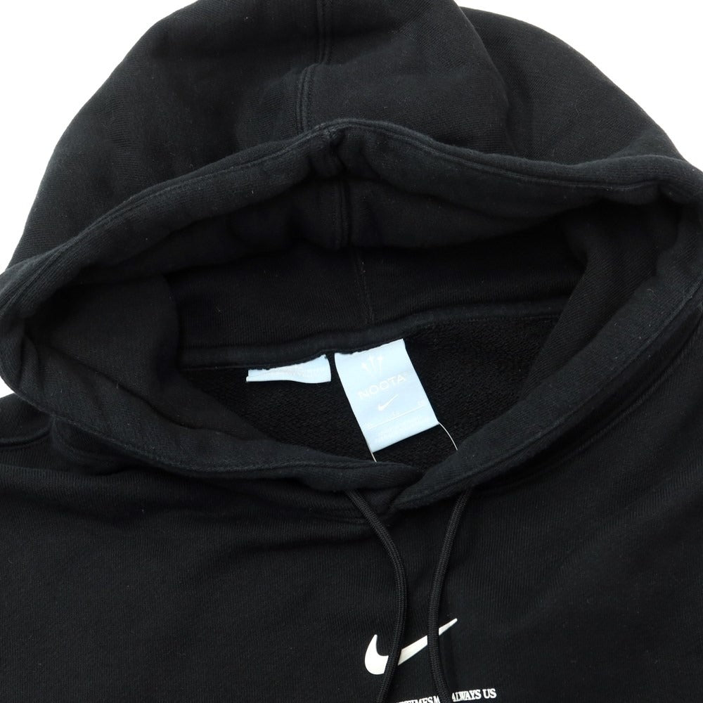 [Used] Nike NOCTA Basketball Hoodie Cotton Pullover Hoodie Black [Size XL] [BLK] [A/W] [Condition Rank C] [Men&