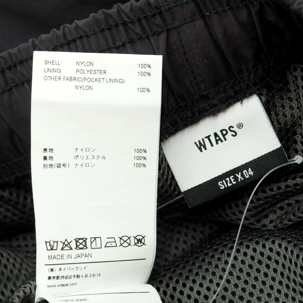 【中古】ダブルタップス WTAPS 2023年秋冬 ナイロントラックパンツ ダークグレー【サイズ4】【GRY】【S/S/A/W】【状態ランクB】【メンズ】【768789】