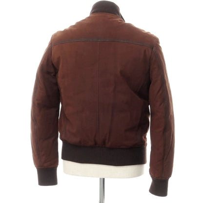 【中古】ベルルッティ Berluti ヌバックレザー ダウンジャケット ブラウン【 44 】【 状態ランクB 】【 メンズ 】
[CPD]