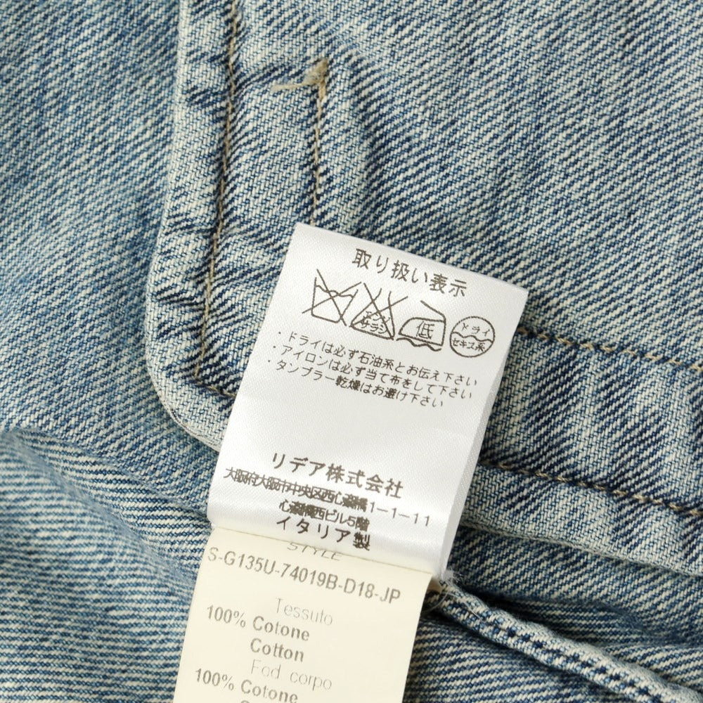 [Used] SIVIGLIA USED Denim Jacket Blue [44] [Condition Rank C] [Men&