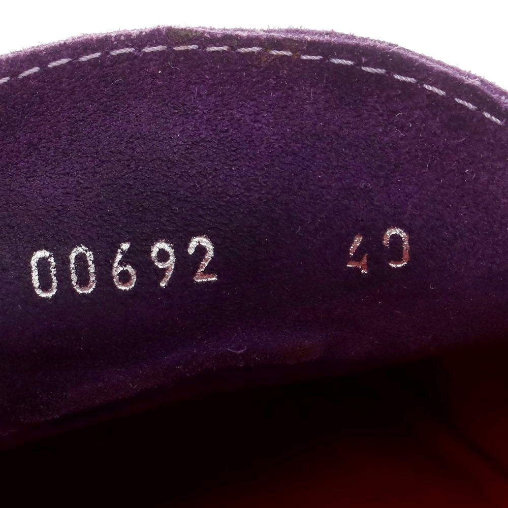 [Used] Barneys New York BARNEYS NEWYORK Suede Driving Shoes Purple [40] [Condition Rank C] [Men&