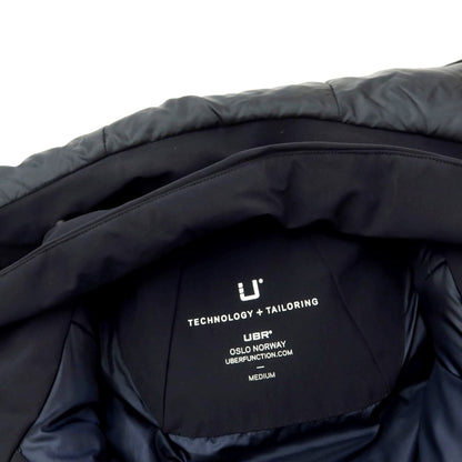 [Used] UBER Softshell Padded Hooded Coat Grayish Navy [Size M] [NVY] [A/W] [Condition Rank C] [Men&