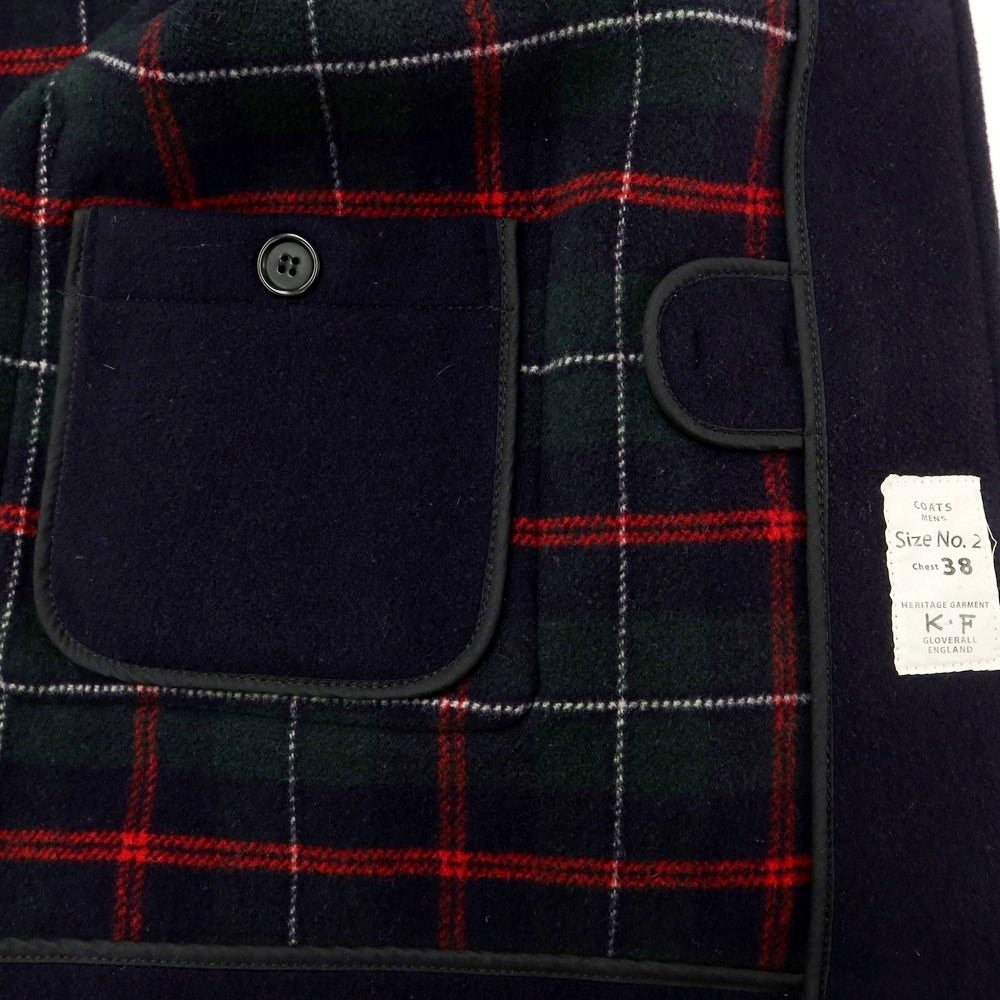 [Used] Gloverall Melton Wool Duffle Coat Navy [Size 38] [NVY] [A/W] [Condition Rank C] [Men&