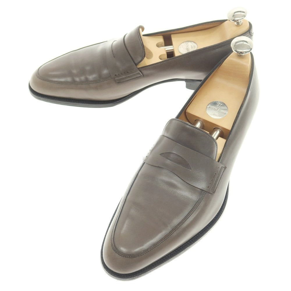 【中古】ジョンロブ John Lobb CHELTENHAM コインローファー カーキグレー【 7 E 】【 状態ランクC 】【 メンズ 】
[EPD]