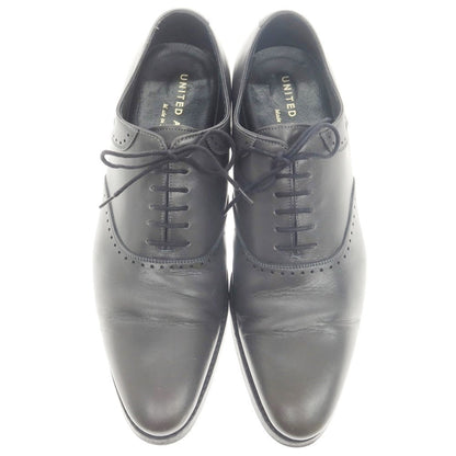 [Used] UNITED ARROWS Sanyo Sancho Plain Toe Dress Shoes Grey [7 1/2] [Condition Rank C] [Men&