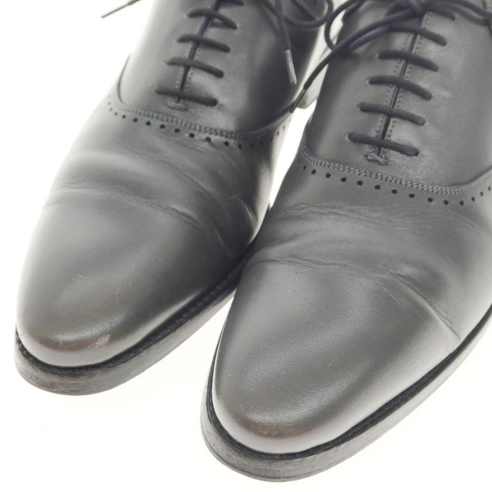 [Used] UNITED ARROWS Sanyo Sancho Plain Toe Dress Shoes Grey [7 1/2] [Condition Rank C] [Men&