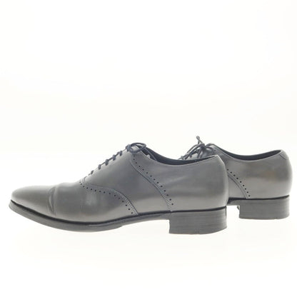 [Used] UNITED ARROWS Sanyo Sancho Plain Toe Dress Shoes Grey [7 1/2] [Condition Rank C] [Men&