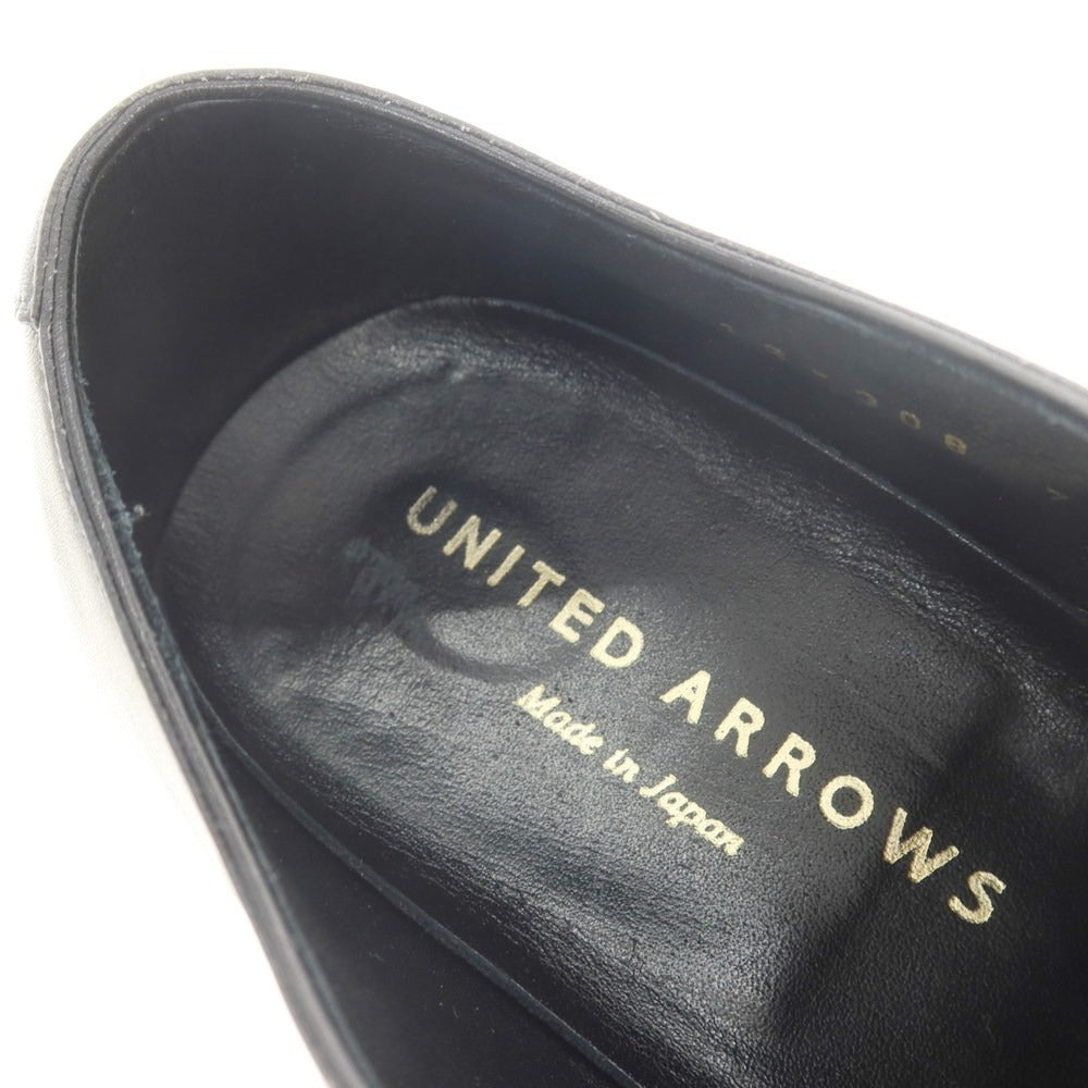 [Used] UNITED ARROWS Sanyo Sancho Plain Toe Dress Shoes Grey [7 1/2] [Condition Rank C] [Men&