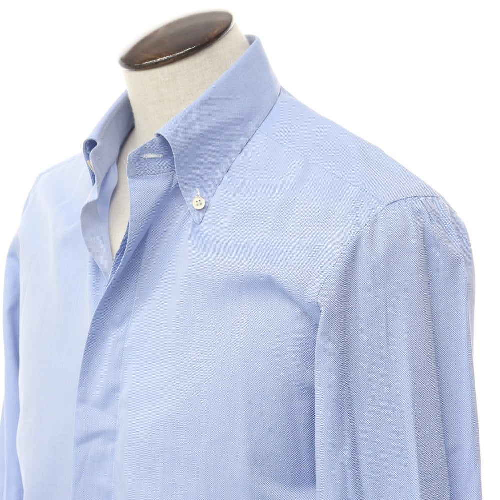 [Used] Kiton su misura cotton button-down dress shirt, blue [Size -] [BLU] [S/S/A/W] [Condition Rank C] [Men&