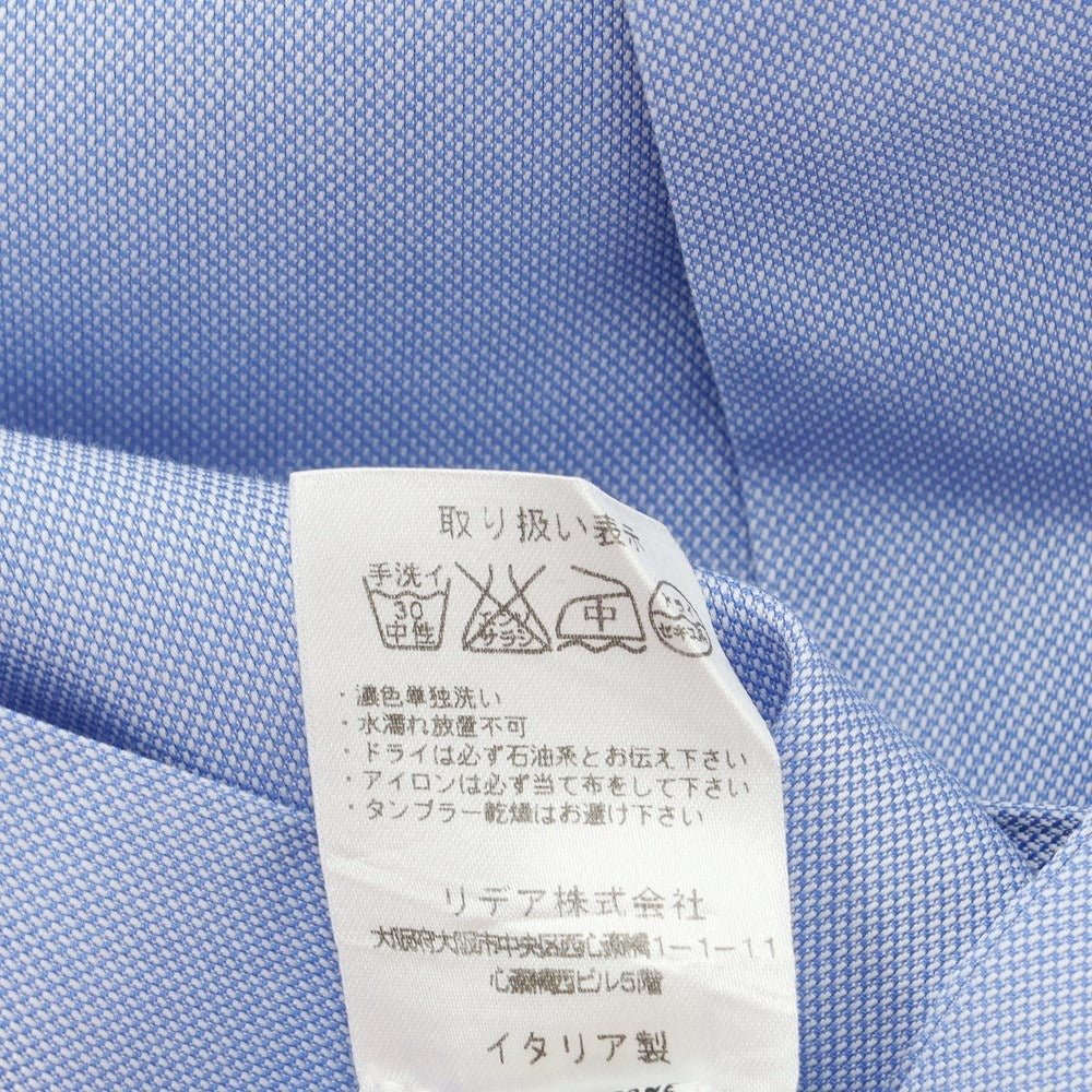 [Used] Kiton su misura cotton button-down dress shirt, blue [Size -] [BLU] [S/S/A/W] [Condition Rank C] [Men&