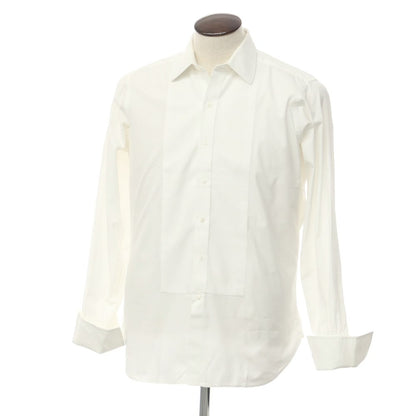 [Used] Turnbull &amp;amp; Asser Cotton Double Cuff Regular Collar Dress Shirt White [Size 41] [WHT] [S/S/A/W] [Condition Rank C] [Men&