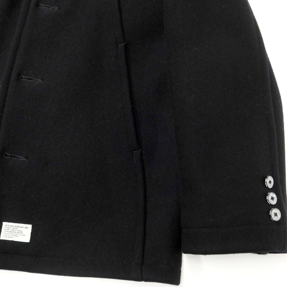 【中古】ダブルタップス WTAPS メルトンウール ショートコート ブラック【サイズ表記なし（M位）】【BLK】【A/W】【状態ランクB】【メンズ】【759891】
[BPD]