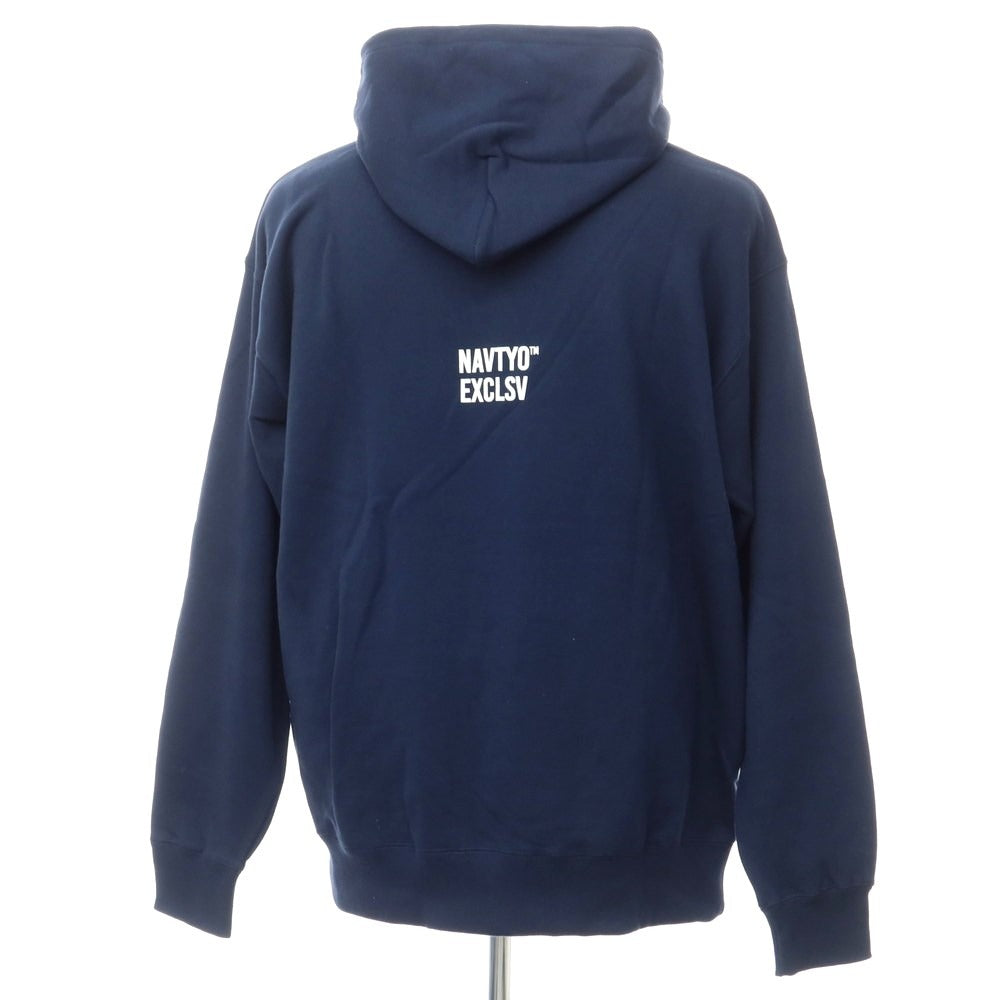 [Used] NAVIETOKYO Cotton Pullover Hoodie Navy [Size 2XL] [NVY] [A/W] [Condition Rank B] ​​[Men&