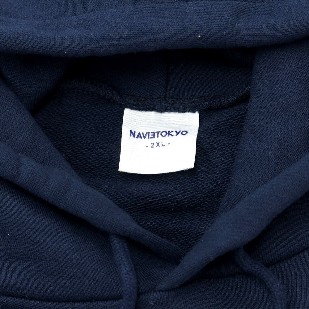 [Used] NAVIETOKYO Cotton Pullover Hoodie Navy [Size 2XL] [NVY] [A/W] [Condition Rank B] ​​[Men&