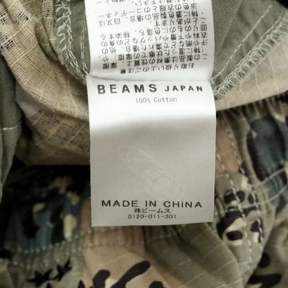 [Used] Winiche &amp;amp; Co. × BEAMS JAPAN Cotton Camouflage Cargo Pants Beige x Gray [Size L] [BEI] [S/S] [Condition Rank B] ​​[Men&
