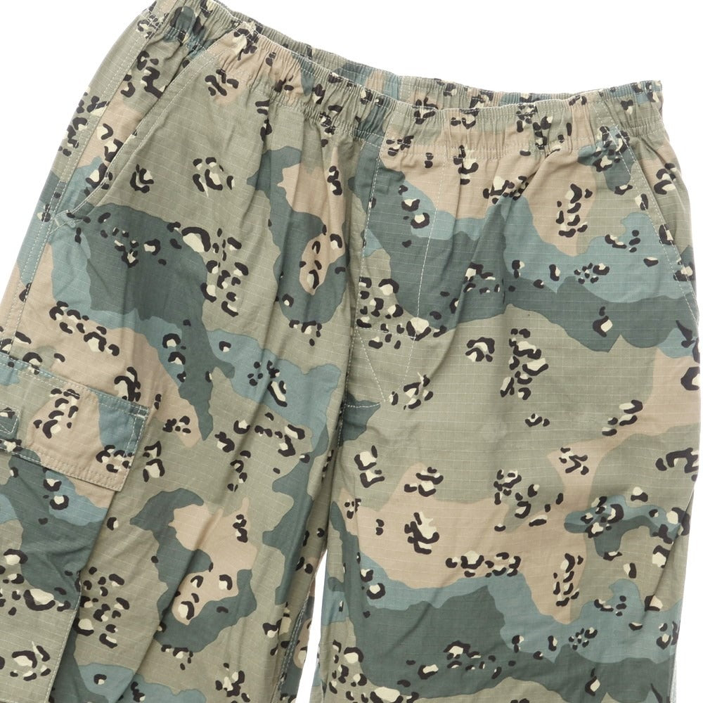 [Used] Winiche &amp;amp; Co. × BEAMS JAPAN Cotton Camouflage Cargo Pants Beige x Gray [Size L] [BEI] [S/S] [Condition Rank B] ​​[Men&