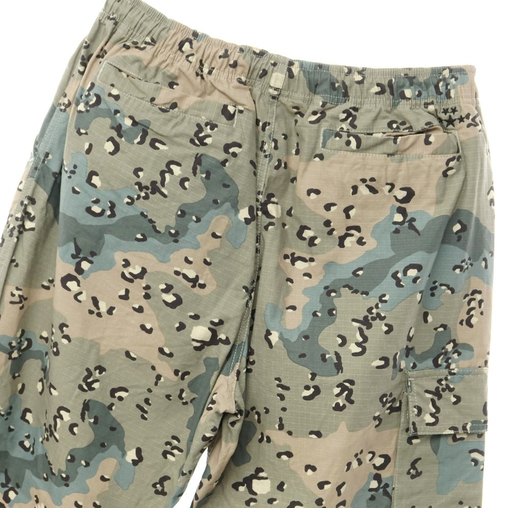 [Used] Winiche &amp;amp; Co. × BEAMS JAPAN Cotton Camouflage Cargo Pants Beige x Gray [Size L] [BEI] [S/S] [Condition Rank B] ​​[Men&