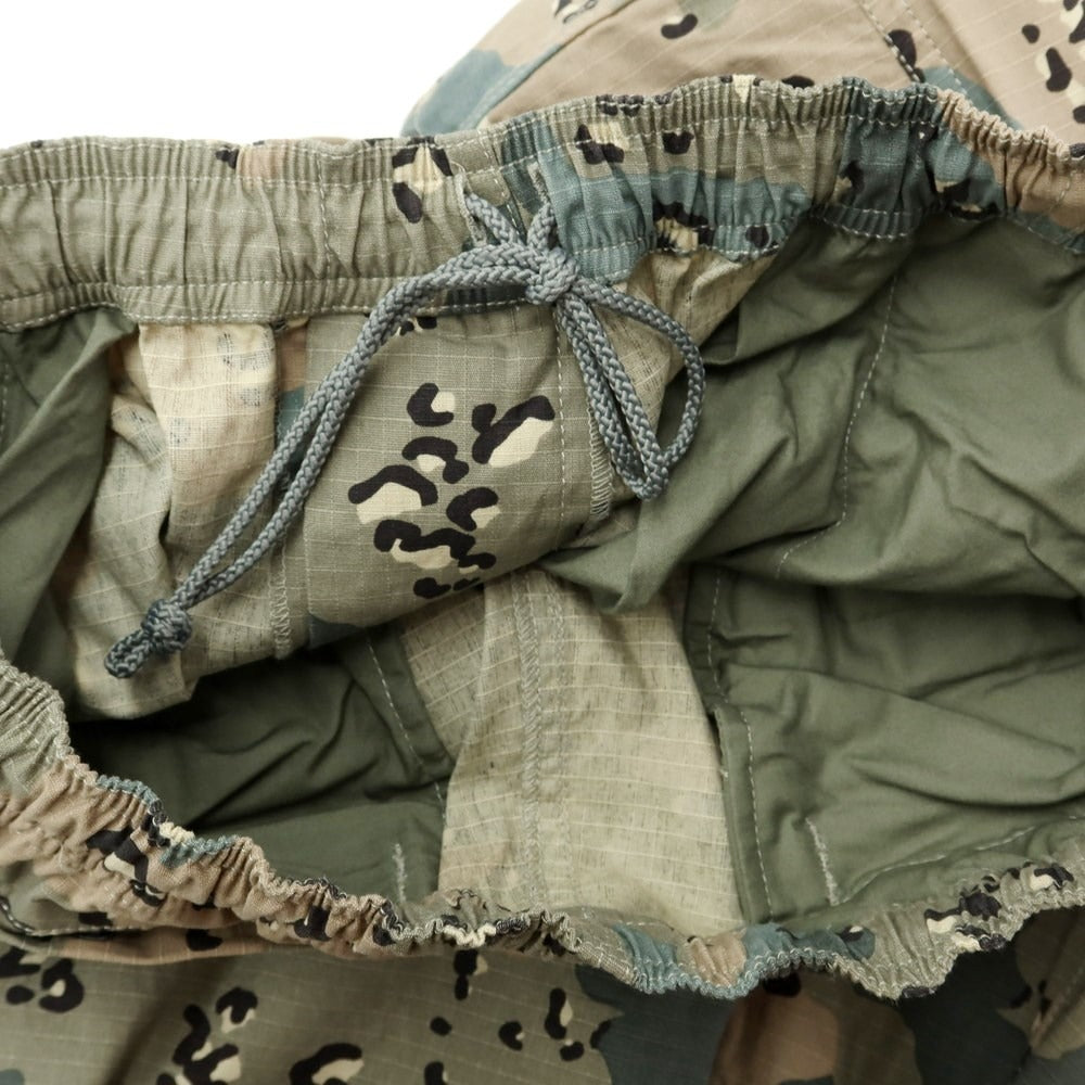 [Used] Winiche &amp;amp; Co. × BEAMS JAPAN Cotton Camouflage Cargo Pants Beige x Gray [Size L] [BEI] [S/S] [Condition Rank B] ​​[Men&