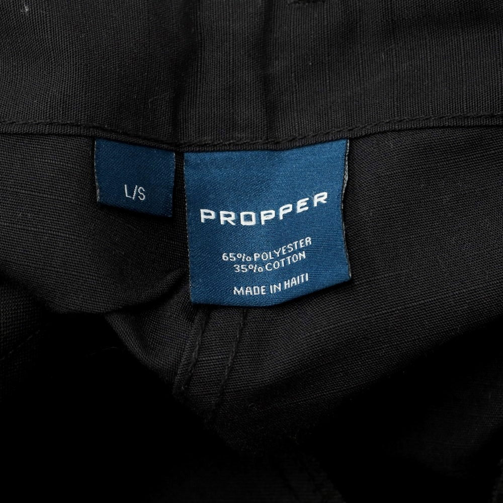 [Used] PROPPER Polyester Cotton Wide Cargo Pants Black [Size L] [BLK] [S/S] [Condition Rank B] ​​[Men&