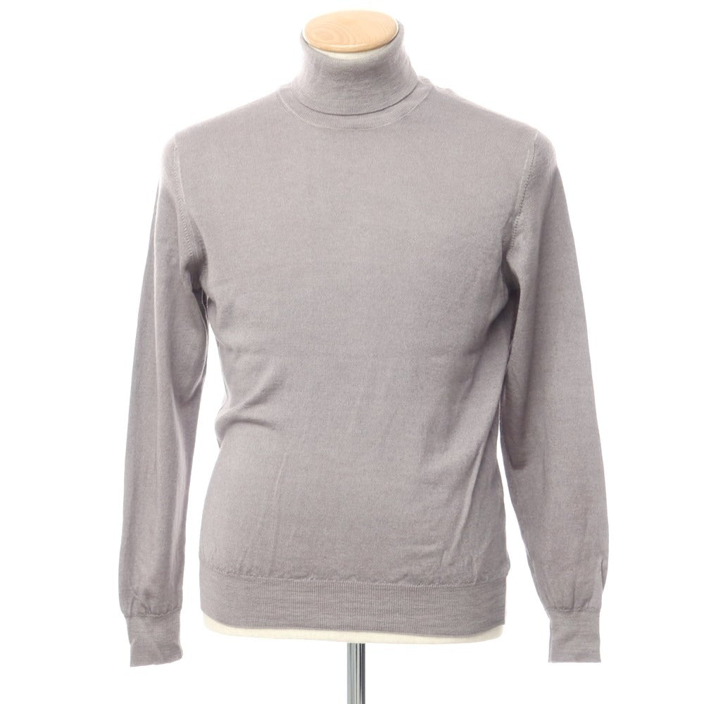 【中古】フェデーリ FEDELI ウール タートルネックニット ウォームグレー【サイズ46】【GRY】【A/W】【状態ランクB】【メンズ】【768791】