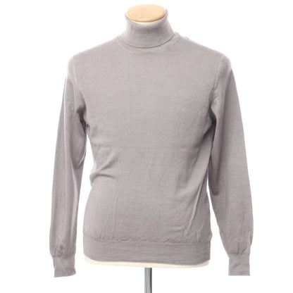 [Used] FEDELI Wool Turtleneck Knit Warm Gray [Size 46] [GRY] [A/W] [Condition Rank B] ​​[Men&