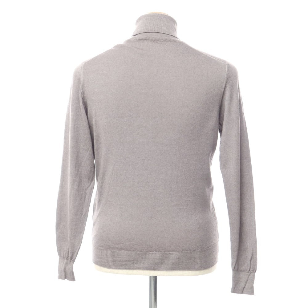 【中古】フェデーリ FEDELI ウール タートルネックニット ウォームグレー【サイズ46】【GRY】【A/W】【状態ランクB】【メンズ】【768791】