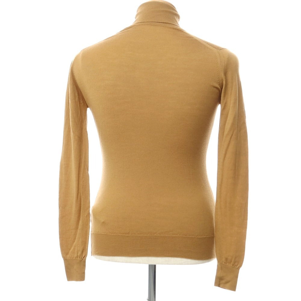 [Used] John Smedley Wool Turtleneck Pullover Knit Light Brown [Size S] [BRW] [A/W] [Condition Rank C] [Men&