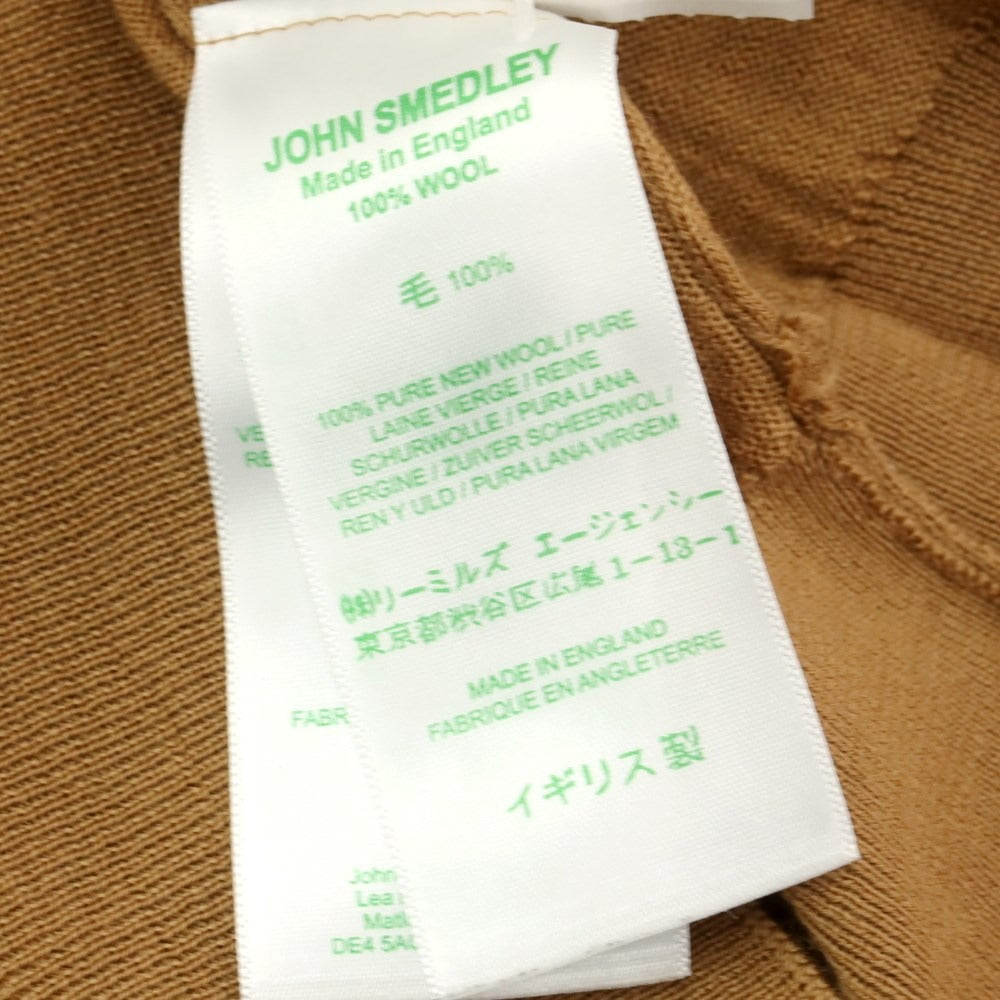 [Used] John Smedley Wool Turtleneck Pullover Knit Light Brown [Size S] [BRW] [A/W] [Condition Rank C] [Men&