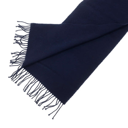 [Used] Johnstons JOHNSTONS Lambswool Fringe Scarf Navy [NVY] [A/W] [Condition Rank C] [Men&