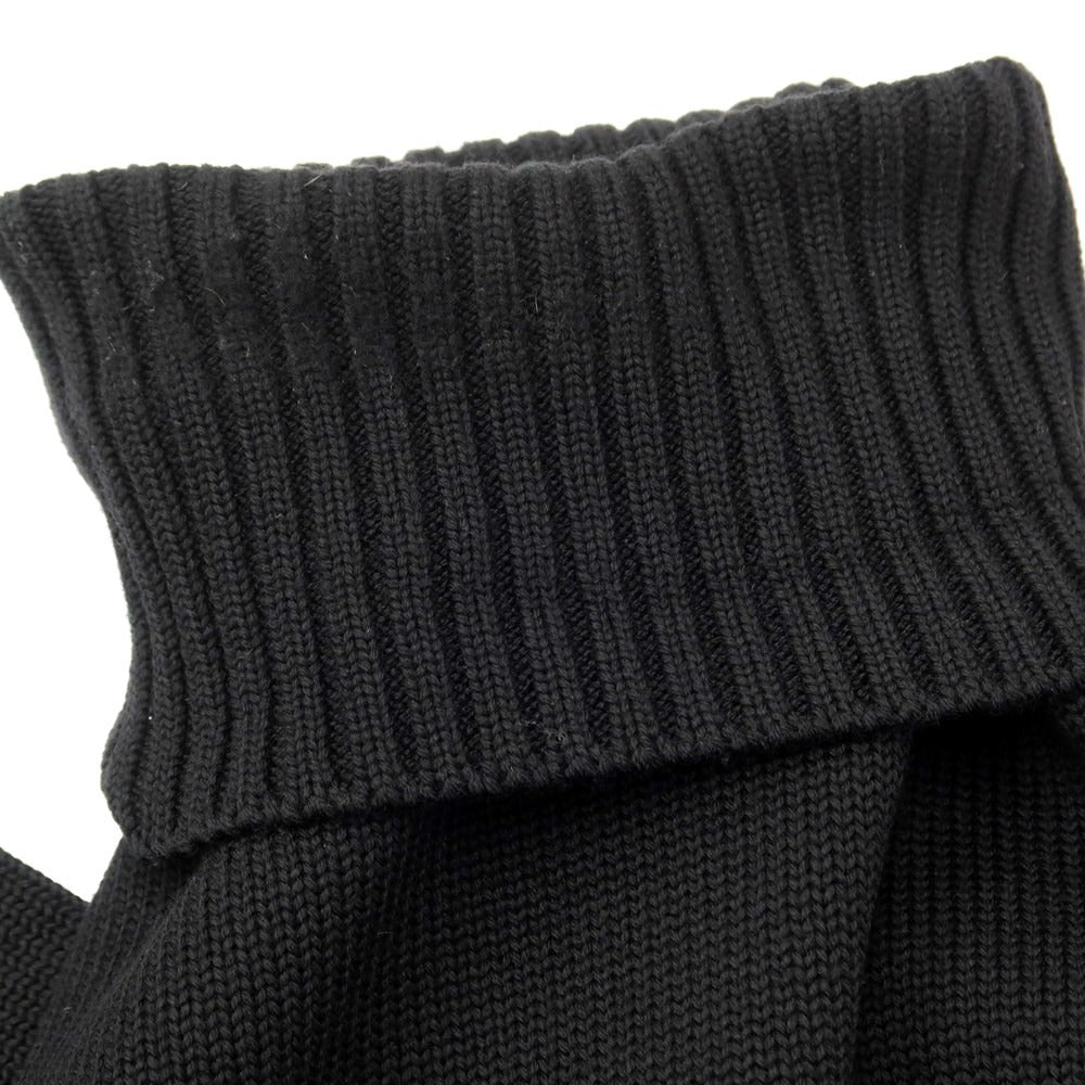 [Used] ZANONE Wool Turtleneck Pullover Knit Black [Size 48] [BLK] [A/W] [Condition Rank C] [Men&