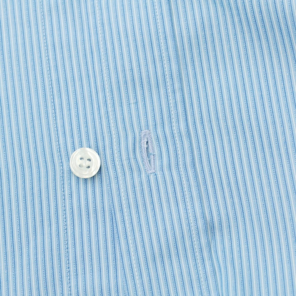 [Used] CHARVET Cotton Striped Wide Collar Dress Shirt Blue x White [Size 40] [BLU] [S/S/A/W] [Condition Rank B] ​​[Men&