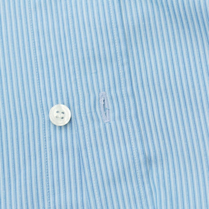 [Used] CHARVET Cotton Striped Wide Collar Dress Shirt Blue x White [Size 40] [BLU] [S/S/A/W] [Condition Rank B] ​​[Men&