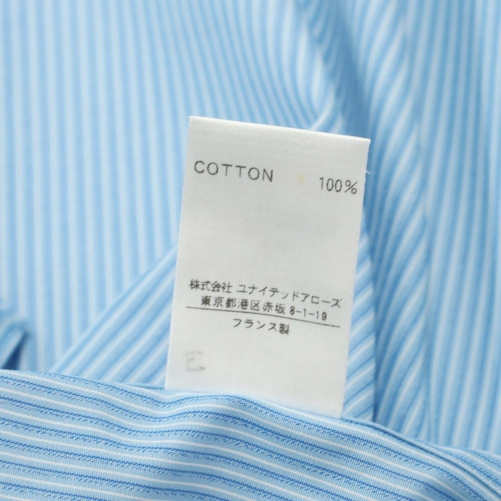 [Used] CHARVET Cotton Striped Wide Collar Dress Shirt Blue x White [Size 40] [BLU] [S/S/A/W] [Condition Rank B] ​​[Men&