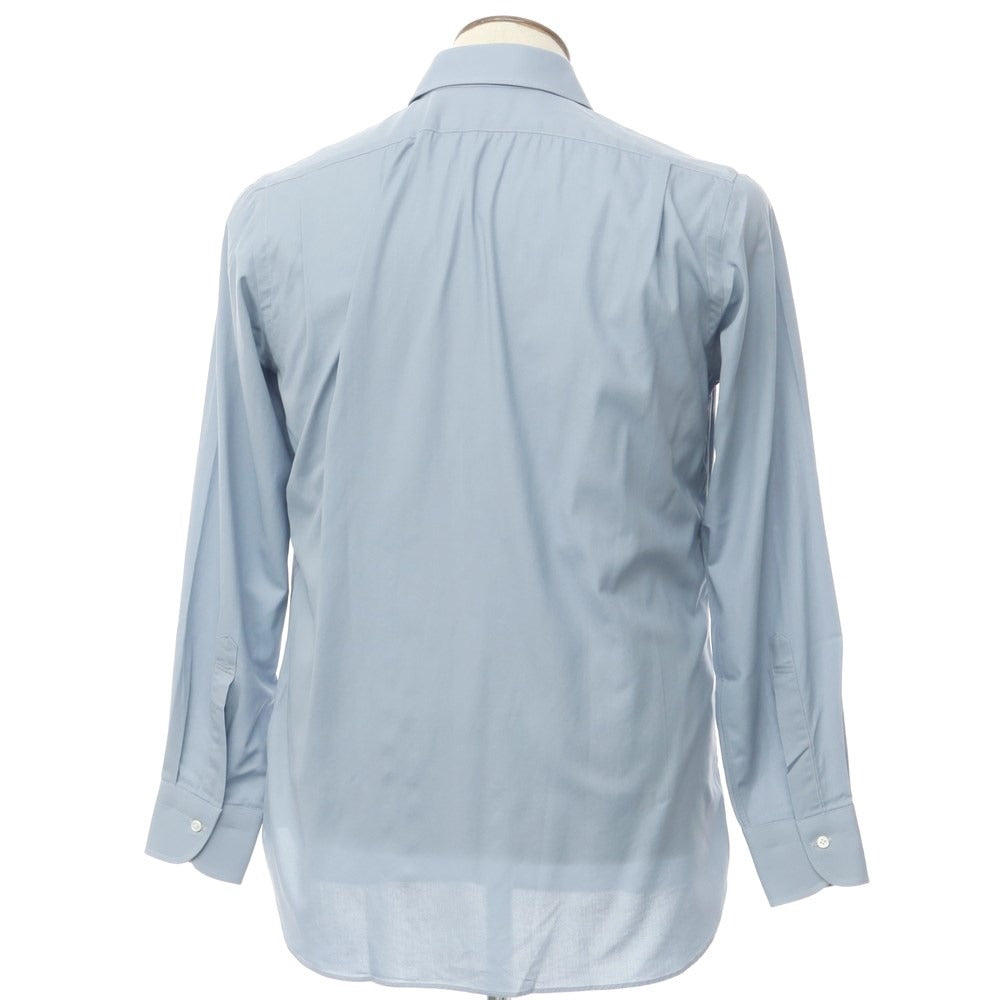 [Used] Kamoshita camoshita cotton regular collar dress shirt blue [BLU] [S/S/A/W] [Condition rank B] ​​[Men&