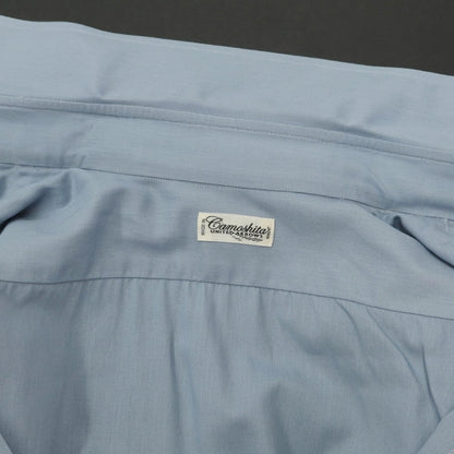 [Used] Kamoshita camoshita cotton regular collar dress shirt blue [BLU] [S/S/A/W] [Condition rank B] ​​[Men&