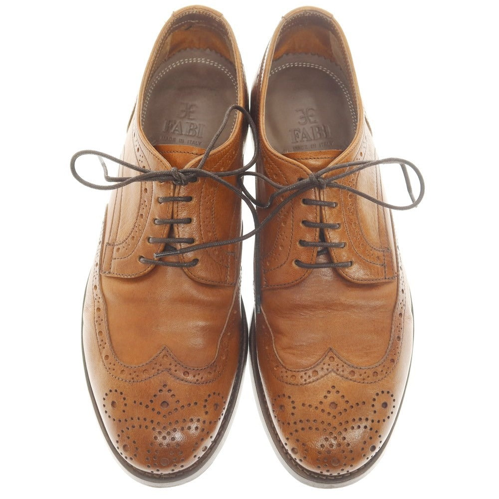 [Used] FABI Wingtip Dress Shoes Brown [39] [Condition Rank B] ​​[Men&