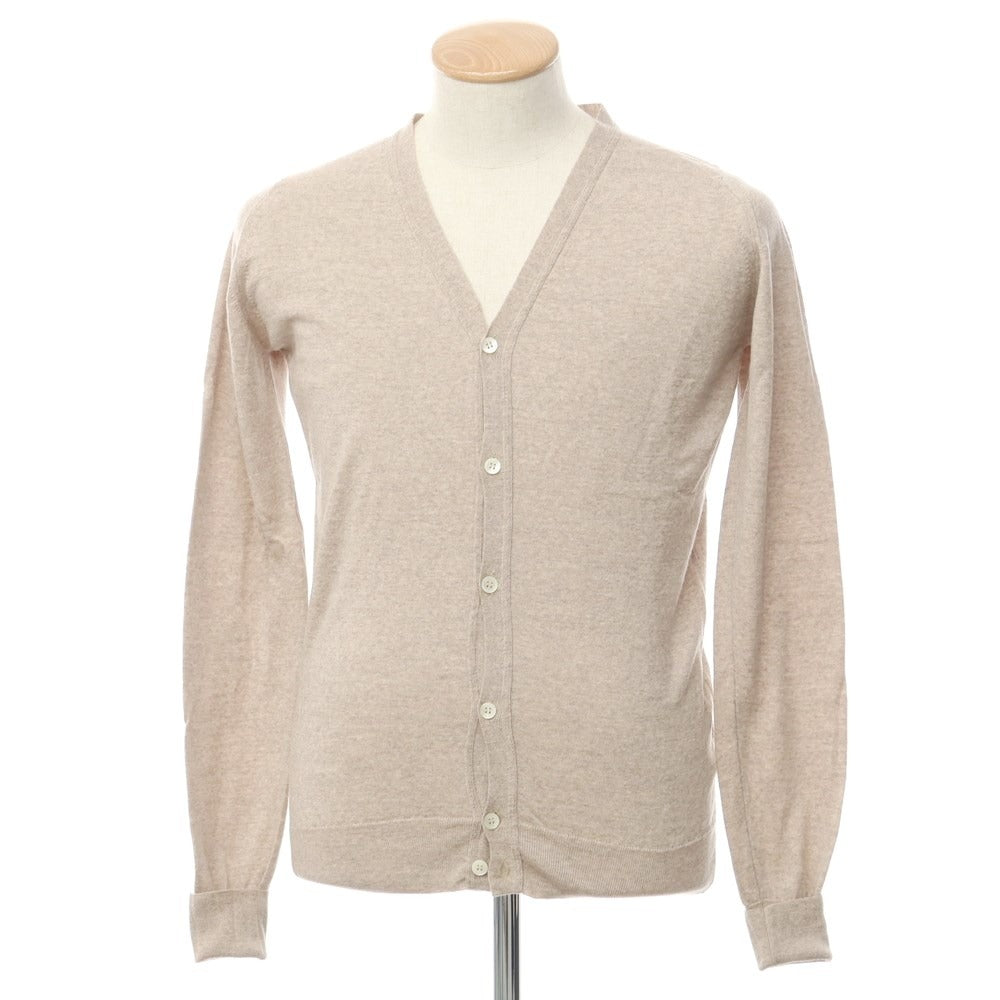 [Used] John Smedley JOHN SMEDLEY Cotton Cardigan Beige [Size XS] [BEI] [S/S] [Condition Rank B] [Men&