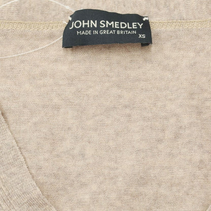 [Used] John Smedley JOHN SMEDLEY Cotton Cardigan Beige [Size XS] [BEI] [S/S] [Condition Rank B] [Men&