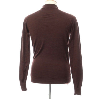 [Used] John Smedley Wool Polo Knit Brown [Size S] [BRW] [A/W] [Condition Rank B] ​​[Men&