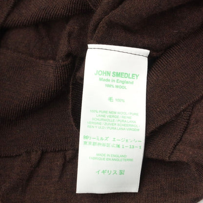 [Used] John Smedley Wool Polo Knit Brown [Size S] [BRW] [A/W] [Condition Rank B] ​​[Men&